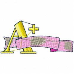 School Embroidery Design 7